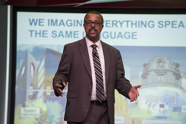 Ken Washington speaks at 2018 MICHauto Summit