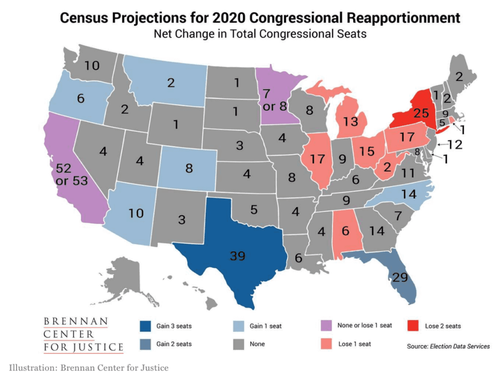 Census Projections Map