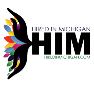 Hired in Michigan Logo