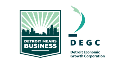 Detroit Economic Growth Corporation Detroit Means Business Logo